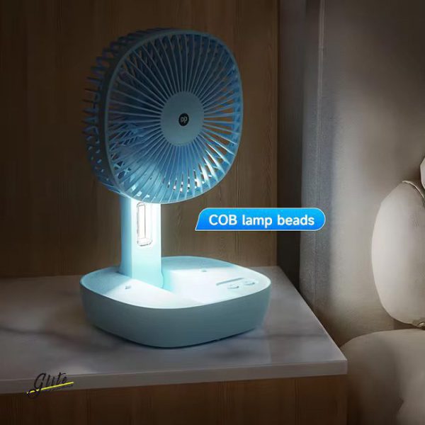 DP 7636 P 3 پنکه شارژی رومیزی دی پی